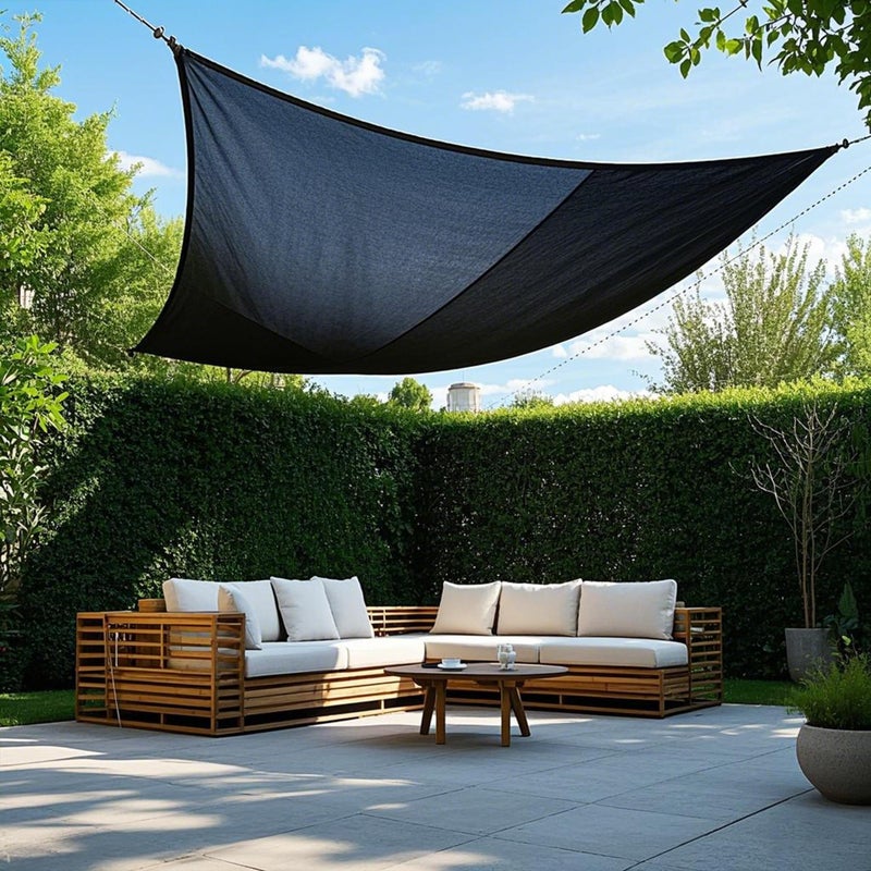winemana 70% Black Shade Cloth  3.3 x 10 FT Garden Mesh Tarp for Plants Heat Protection with Grommets  Sunshade Plant Cover for Greenhouse  Barns Kennel  Outdoor Netting Screens for Patio & Porch - Image 4